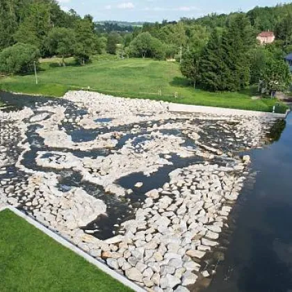 Konvalinkův jez v Lukách nad Jihlavou je stavbou roku