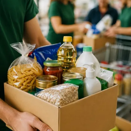 Jarní sbírka potravin na Vysočině vynesla rekordních 27 tun