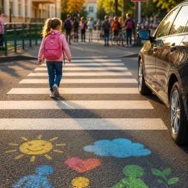 Žďár nad Sázavou dává ranní stopku autům u škol
