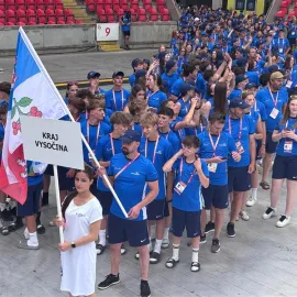 Výprava z Vysočiny zamířila na Letní Olympiádu dětí a mládeže