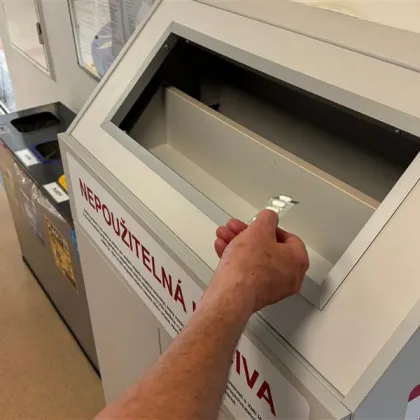 V Jihlavě přibyl box na staré léky