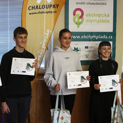Středoškoláci z Gymnázia v Chotěboři ovládli ekologickou olympiádu