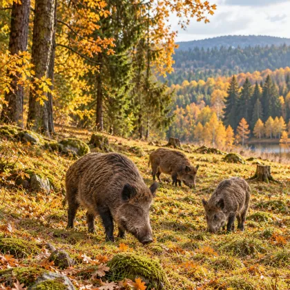 Myslivci na Vysočině ulovili rekordní počet divočáků
