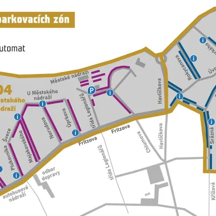 Jihlava rozšíří od září systém placeného parkování severně od centra