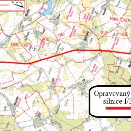 Hlavní silnice mezi Skuhrovem a Habry na Havlíčkobrodsku bude bezpečnější
