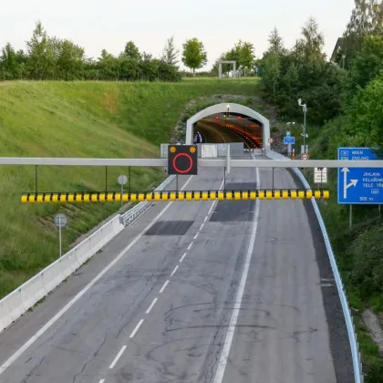 Jihlavský tunel se o víkendu 10. - 11. května uzavře