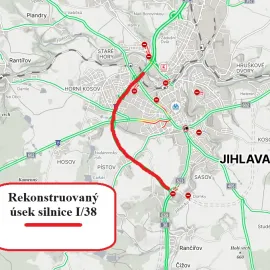 Oprava obchvatu Jihlavy omezí dopravu!