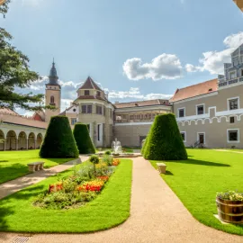 Nejnavštěvovanější památkou na Vysočině je zámek Telč