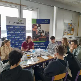 Kraj Vysočina nabízí budoucím středoškolákům nové obory
