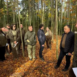 Kvůli lesnictví přijela na Vysočinu ukrajinská delegace