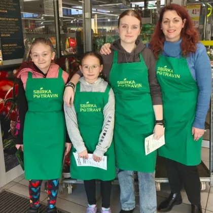22 tun jídla a drogerie z podzimní sbírky potravin pomůže potřebným na Vysočině