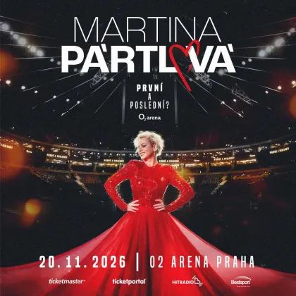 Martina Pártlová míří do O2 areny!