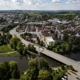 Havlíčkův Brod čeká obří demolice mostu přes Sázavu