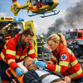 Záchranáři z Vysočiny měli v roce 2025 rekordní počet výjezdů