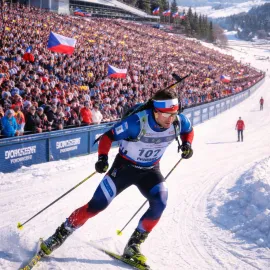 Biatlonový Světový pohár v NMnM přinese tisíce fanoušků i dopravní omezení