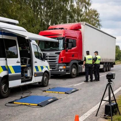 Kamiony na Vysočině budou pod větším dohledem