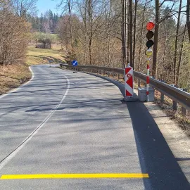 Začíná plánovaná úpravu silnice I/19 u obce Pohled na Havlíčkobrodsku