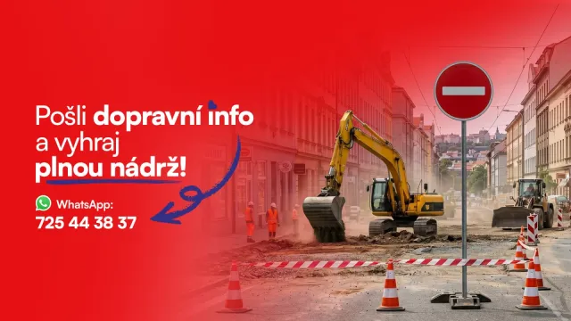 Dopravní hlídka Hitrádia Vysočina: Natankuj plnou zadarmo!